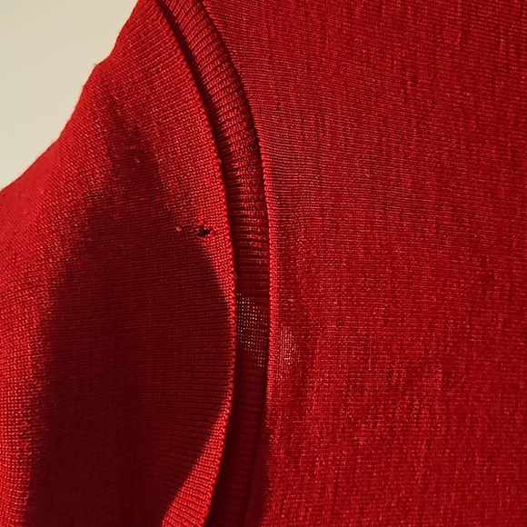 Vintage Red Sweater Dress - S - Picture 6 of 7